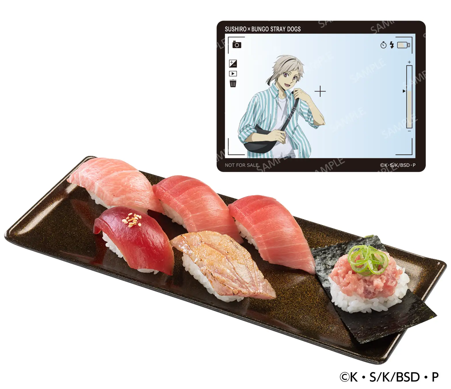 Bungo Stray Dogs x Sushiro Collab 6