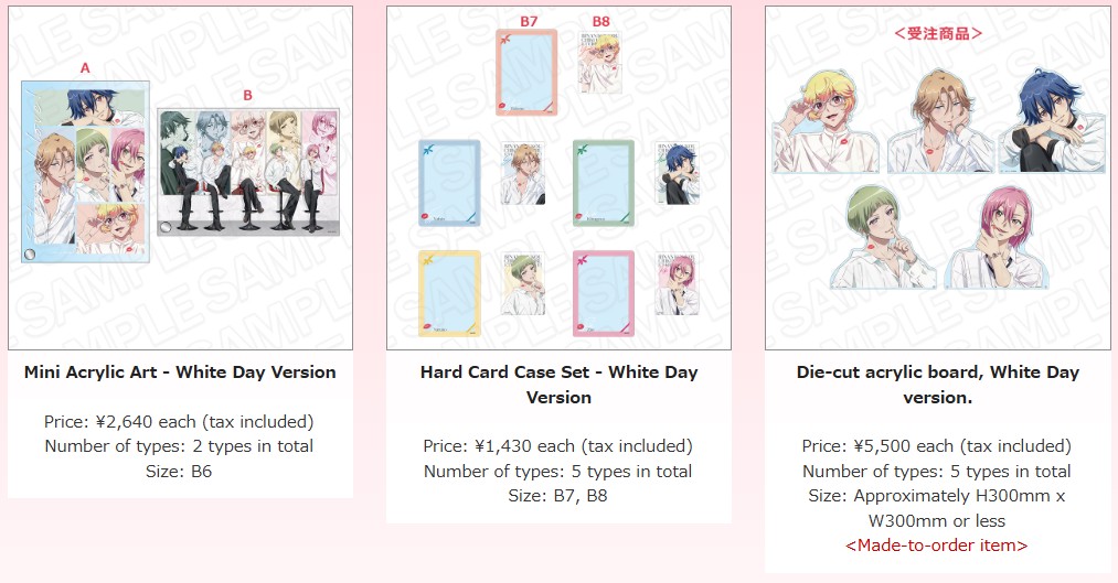 Cute High Earth Defense Club LOVE! 'Whiteday' Pop Up Store 5