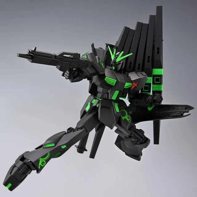 ENTRY GRADE 1144 ν Gundam & Fin Funnel [Recirculation Color Neon Green] Paperless gunpla 6