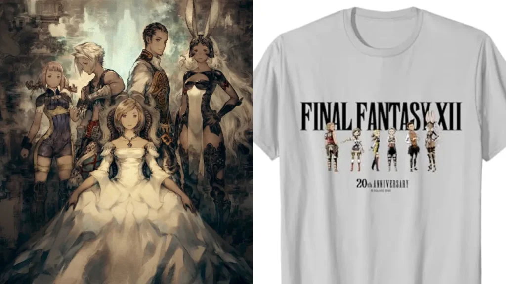 Square Enix Launches Final Fantasy XII 20th Anniversary Apparel Line