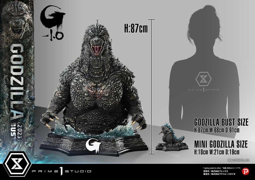 Godzilla Minus One Bust 3