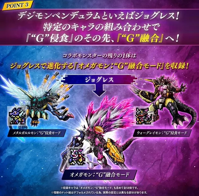 Godzilla x Digimon Pendulum COLOR 5