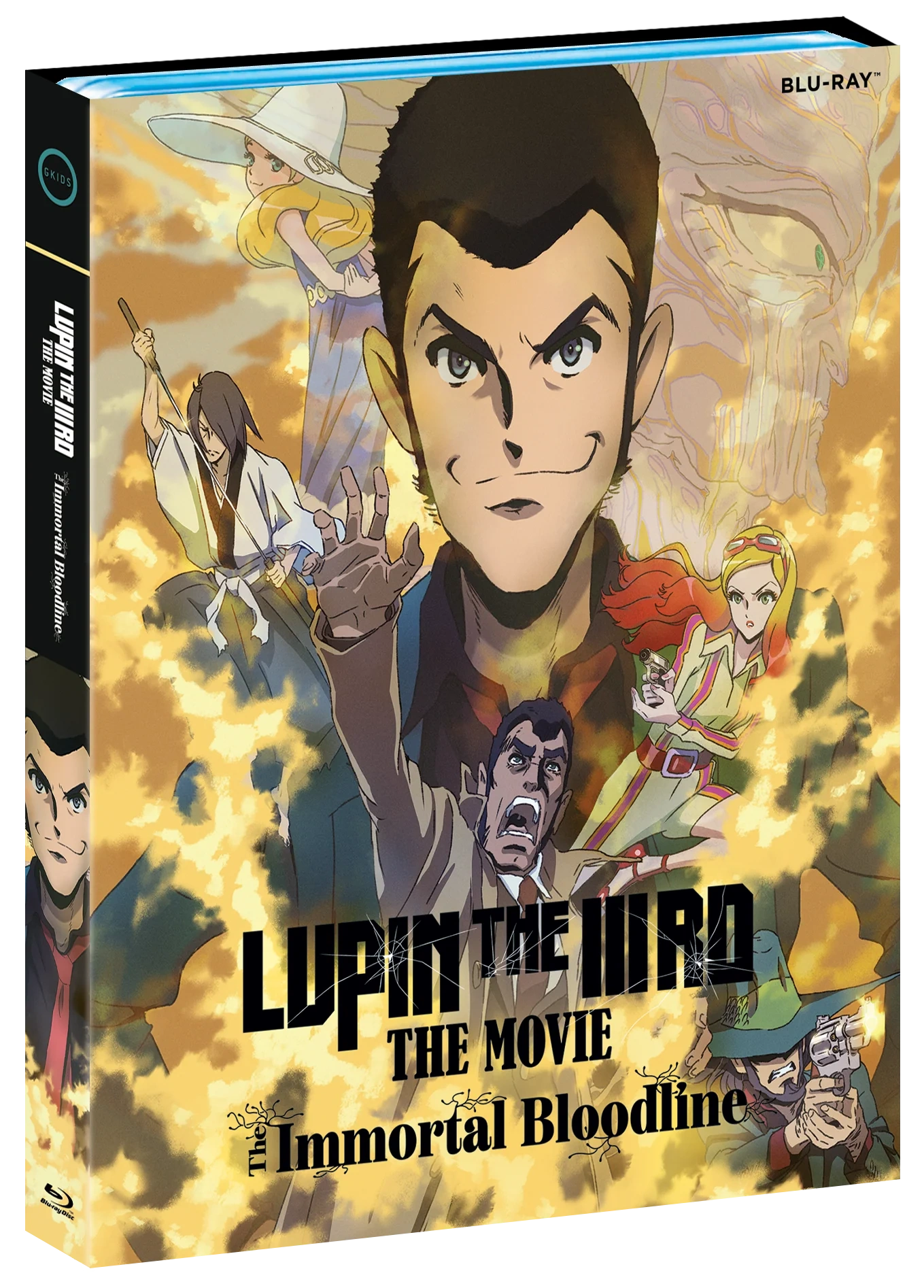 Lupin The IIIRD The Immortal Bloodline blue ray