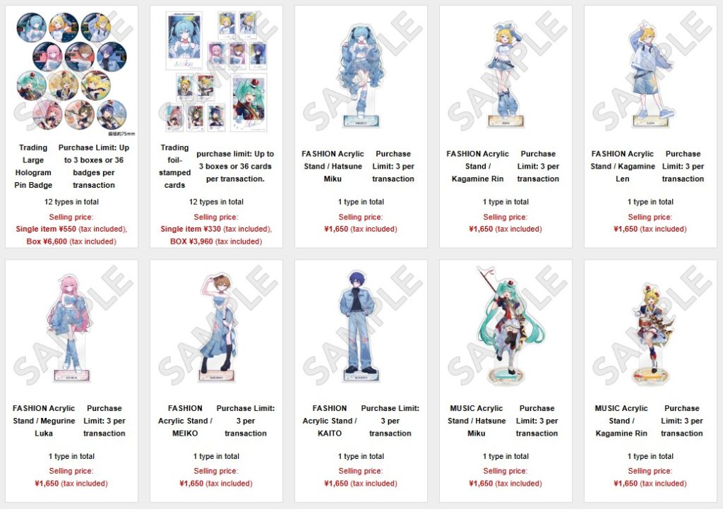 Miku 39 Pop up Shop 1