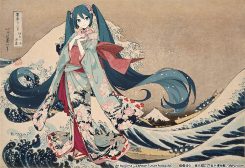 Miku Hokusai Collab Returns 17