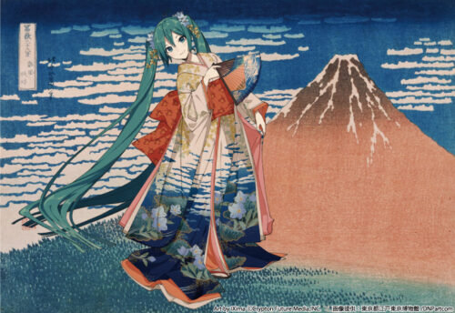 Miku Hokusai Collab Returns 18