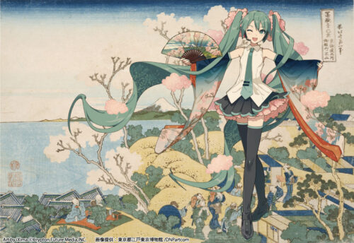 Miku Hokusai Collab Returns 19