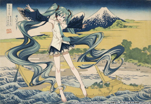 Miku Hokusai Collab Returns 20