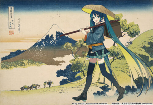 Miku Hokusai Collab Returns 21