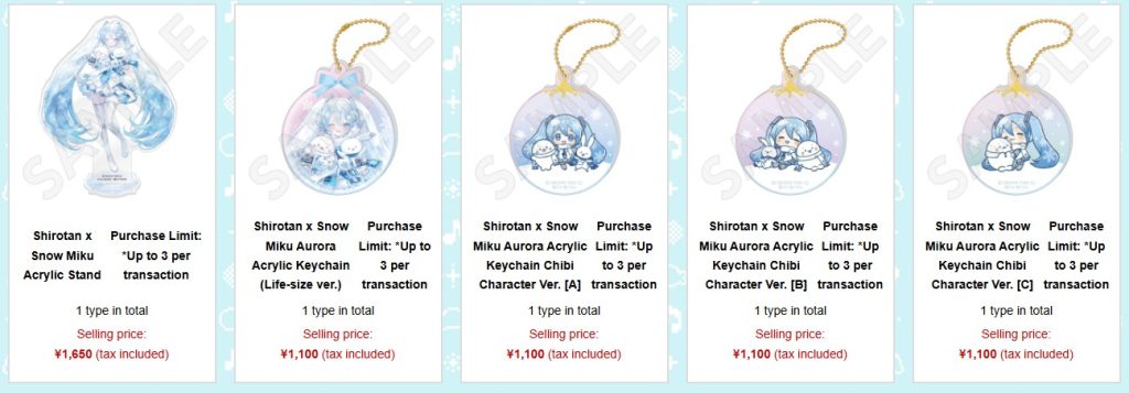 Miku x Shirotan Pop Up Shop 11