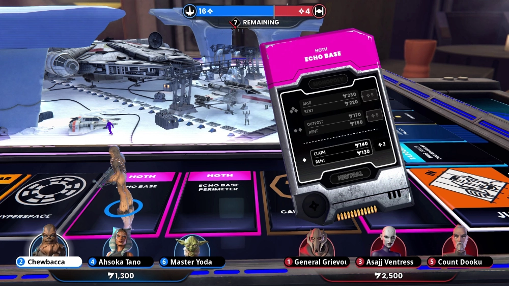 Monopoly Star Wars Heroes vs Villains 1