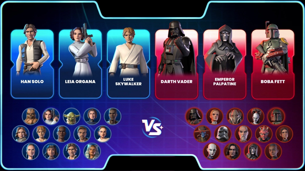 Monopoly Star Wars Heroes vs Villains 6
