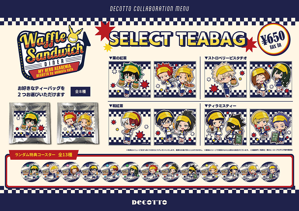 My Hero Academia 'Diner' Themed Pop Up Cafe 3