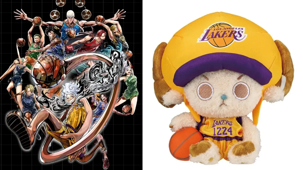 Andiii様　3種　ONE PIECE × NBA CHOPPER's Exclusive ONE PIECE x NBA Chopper Plushies Set for May Release