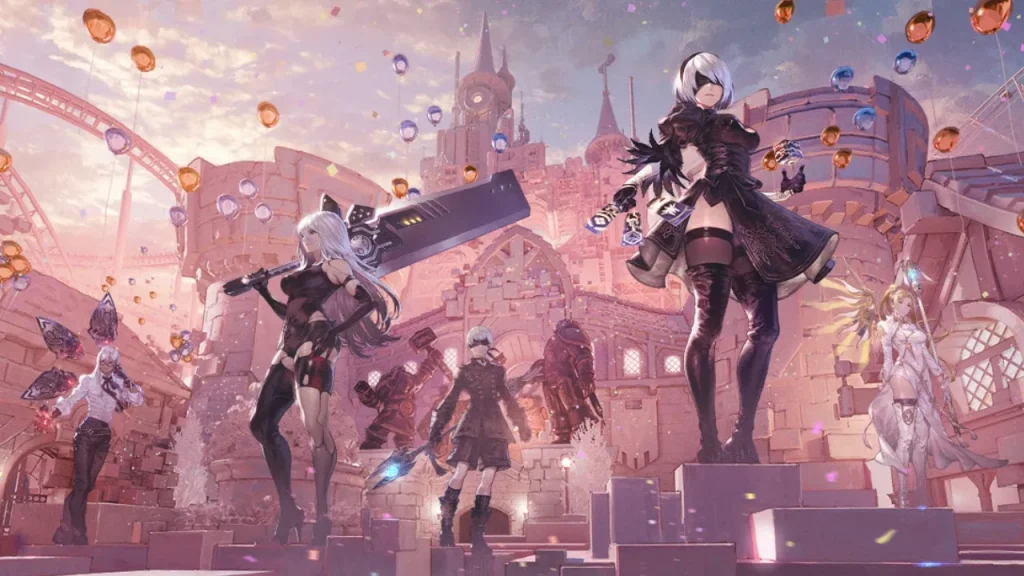 Overwatch x NieR Automata Collab Skins