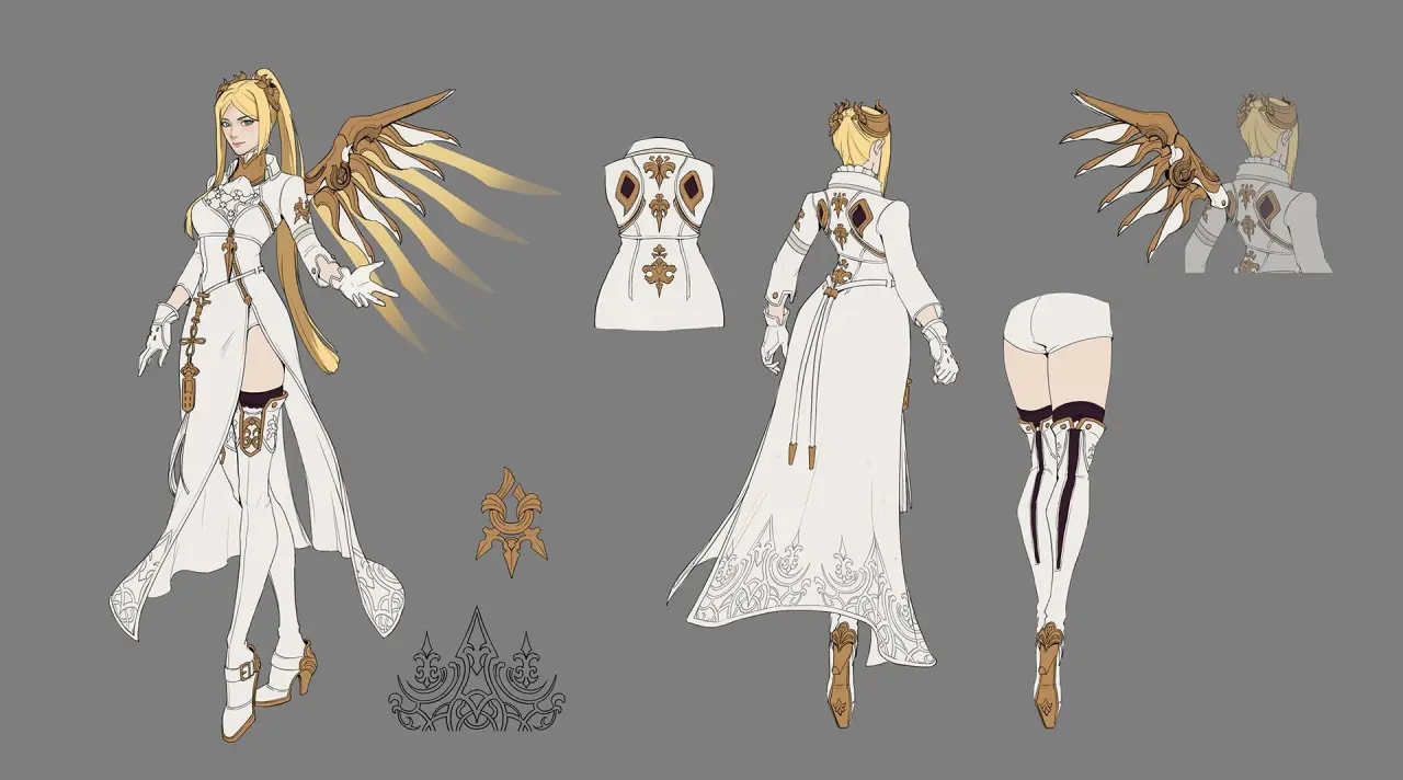 Overwatch x NieR Automata Collab Skins 8