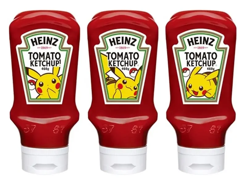 Pikachu Ketchup Bottles 2