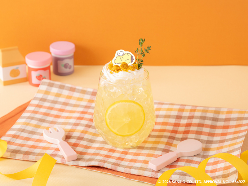 Pompompurin 30th Anniversary Cafe 10