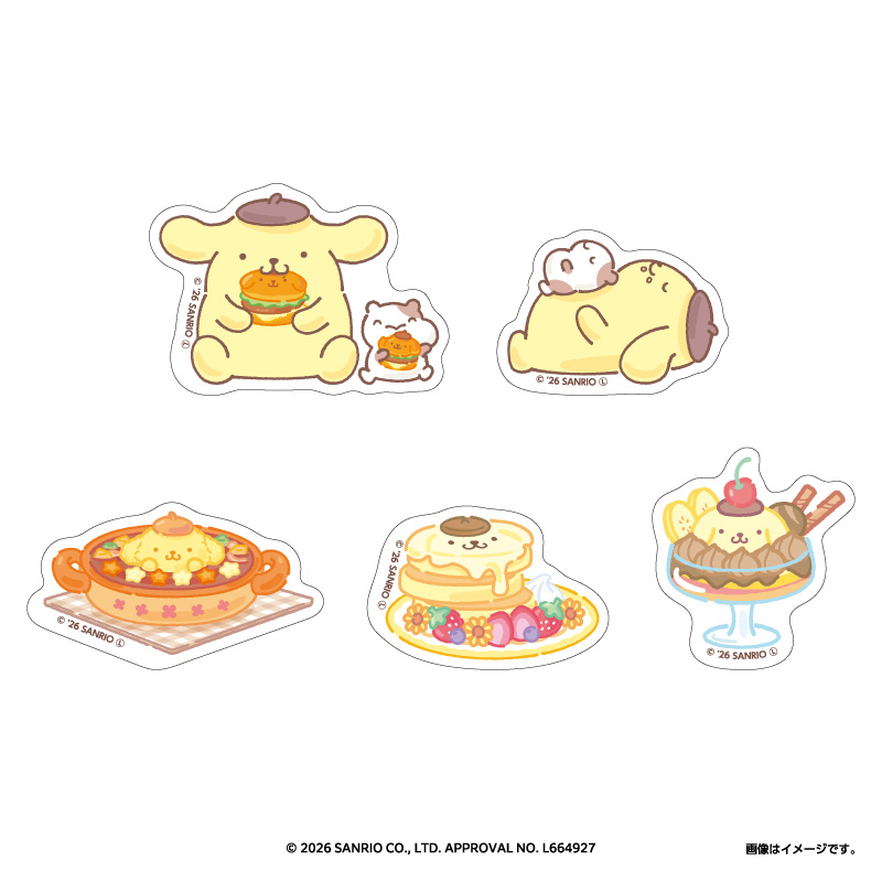 Pompompurin 30th Anniversary Cafe 14