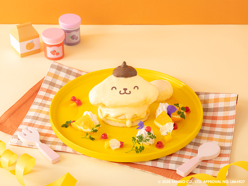 Pompompurin 30th Anniversary Cafe 5