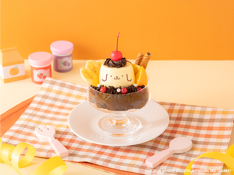 Pompompurin 30th Anniversary Cafe 6