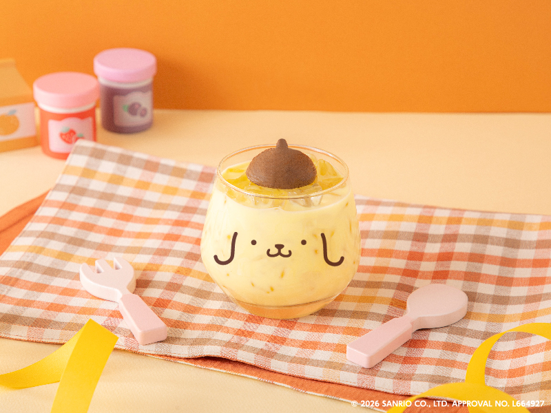 Pompompurin 30th Anniversary Cafe 8