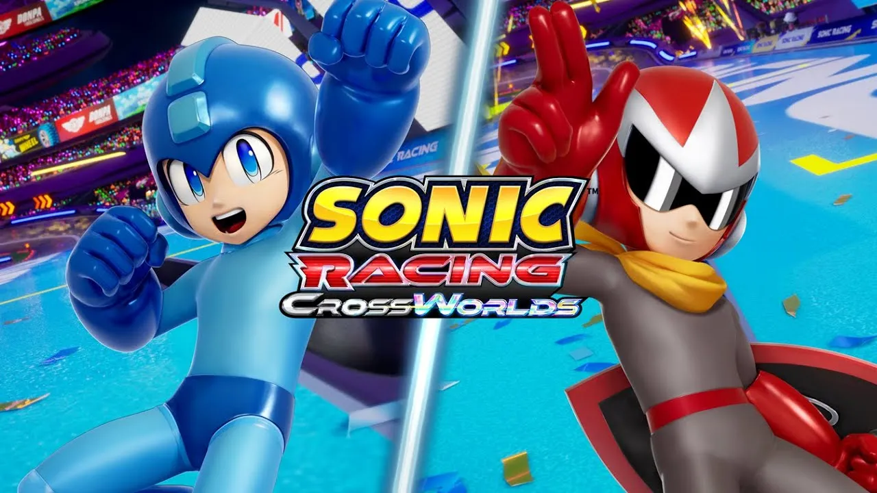 SONIC RACING CROSSWORLDS MEGAMAN 2