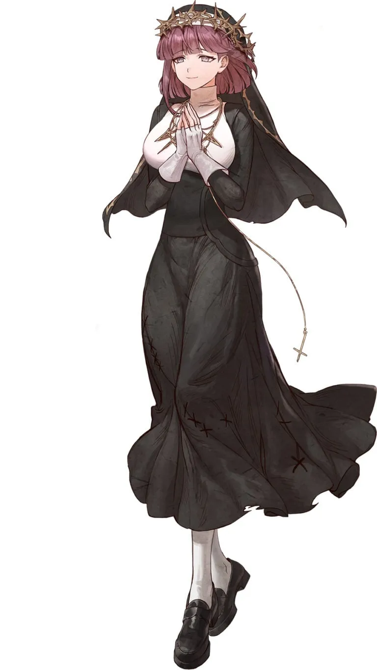 Shikhondo Blue Pieta character art 3