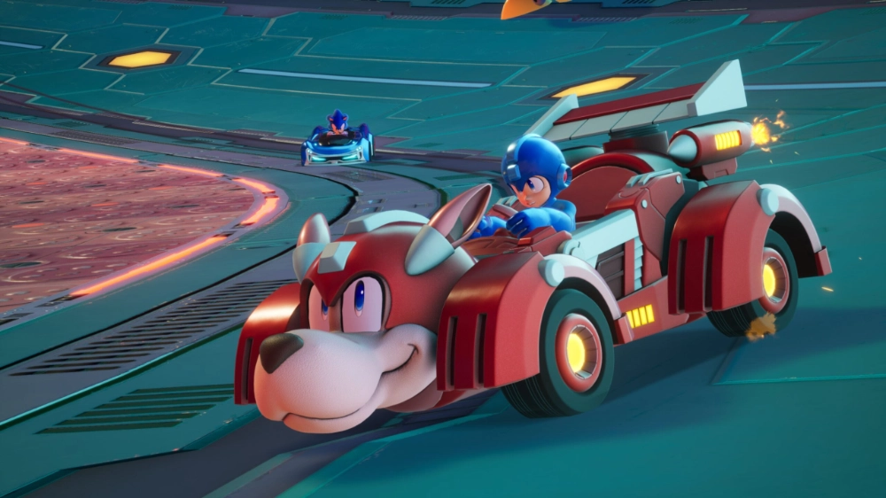 Sonic Racing CrossWorlds MegaMAn DLC 3