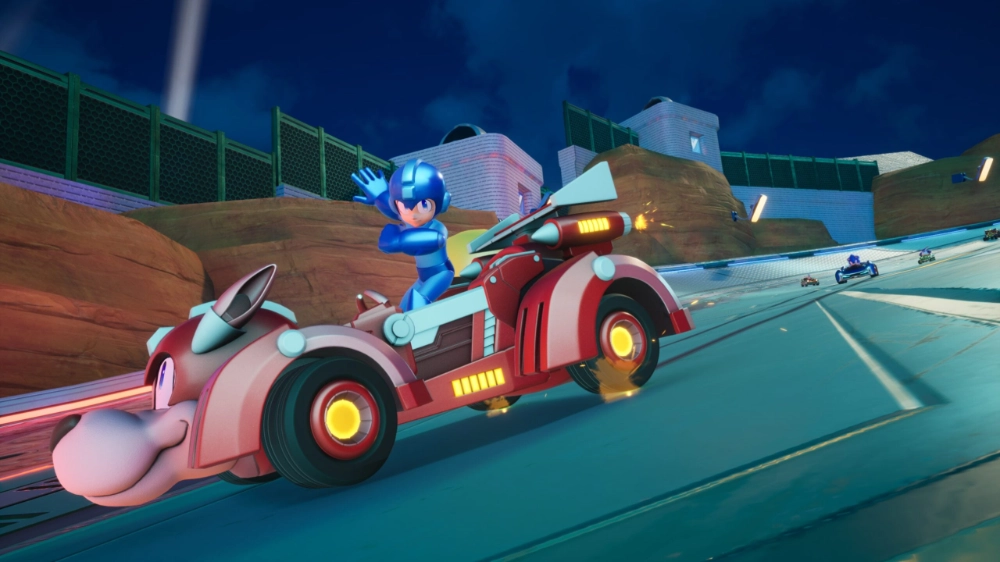 Sonic Racing CrossWorlds MegaMAn DLC 4