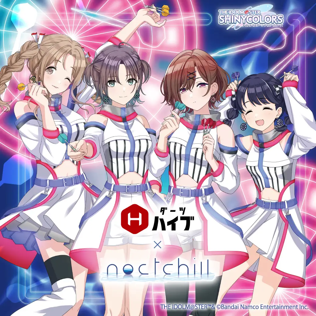 The Idolmaster Shiny Colors and Darts Hive Collab 1