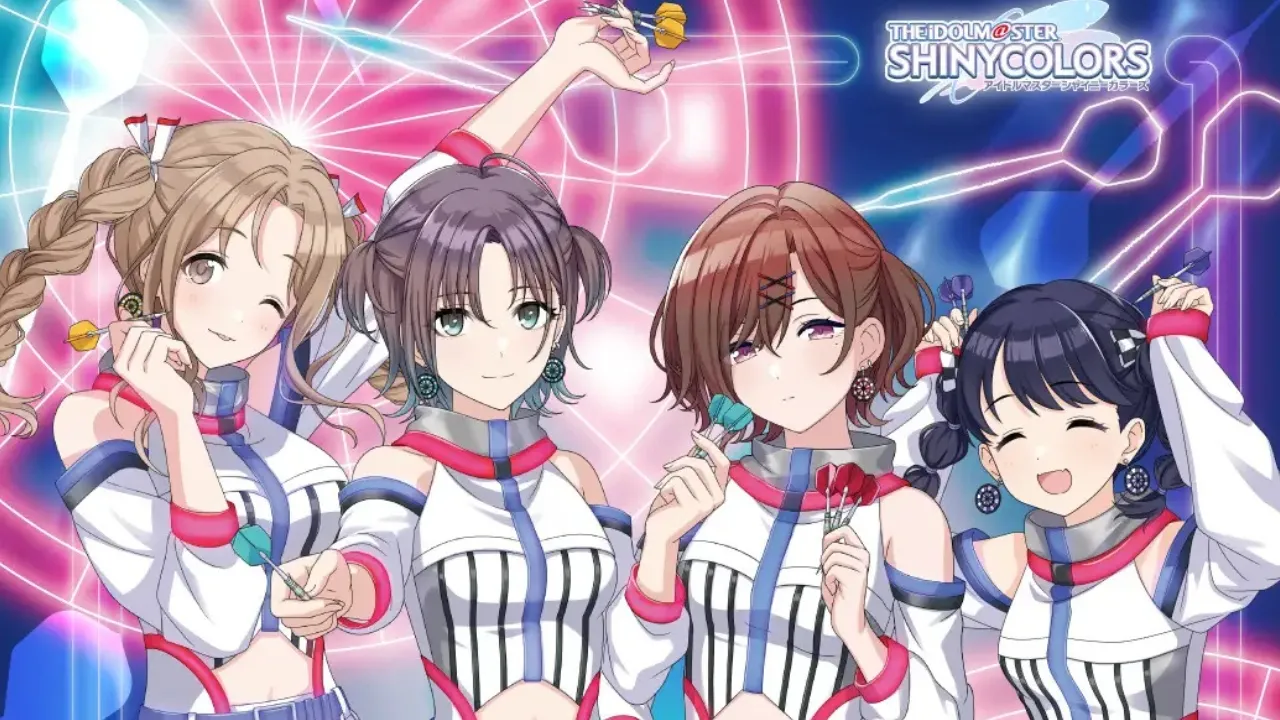 The Idolmaster Shiny Colors and Darts Hive Collab
