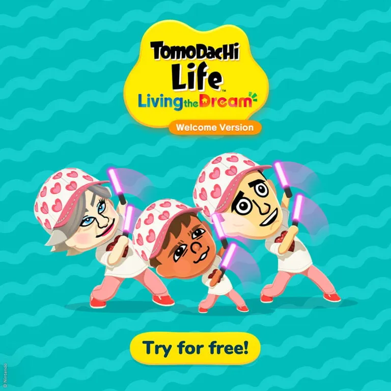 Tomodachi Life Demo Welcome