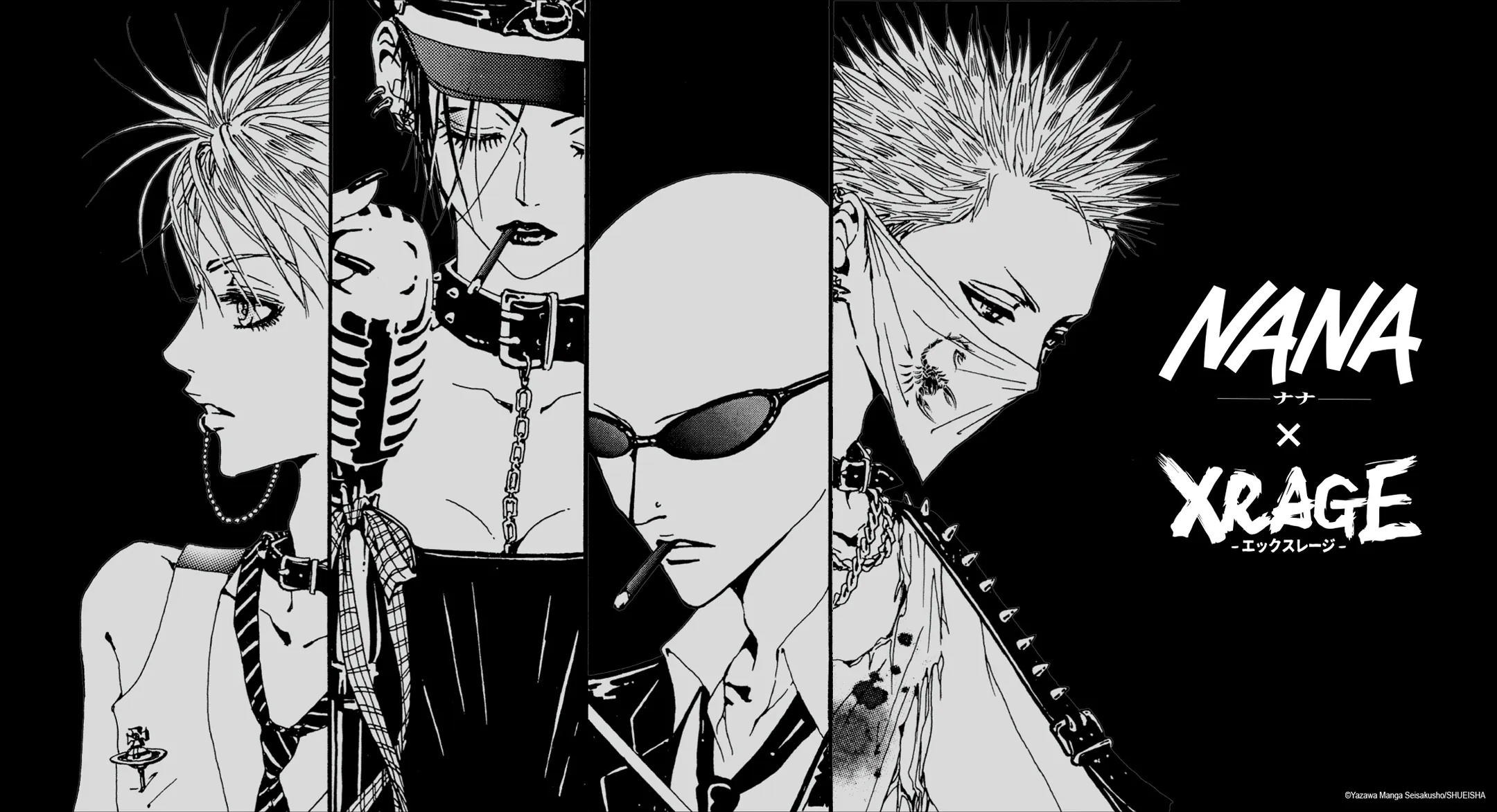 XRAGE and Ai Yazawa NANA Collab 1