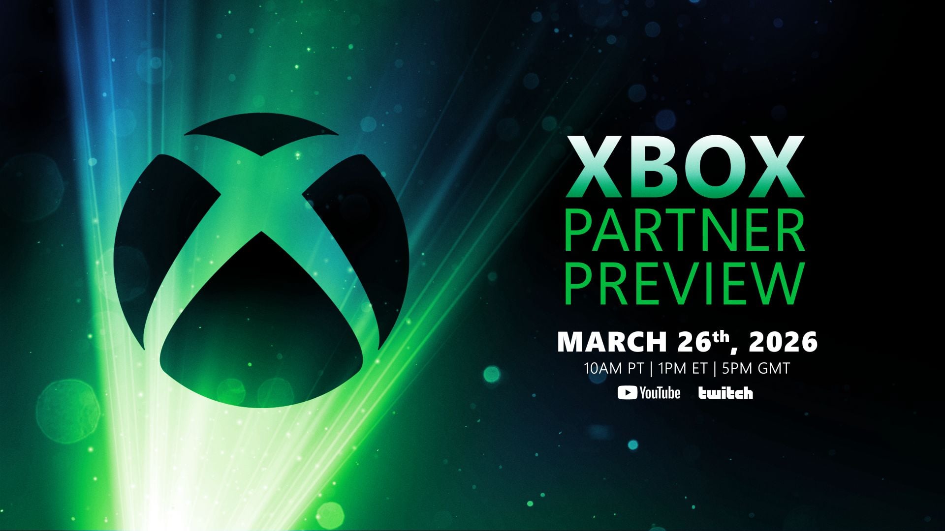 Xbox Partner Preview Streams March 26