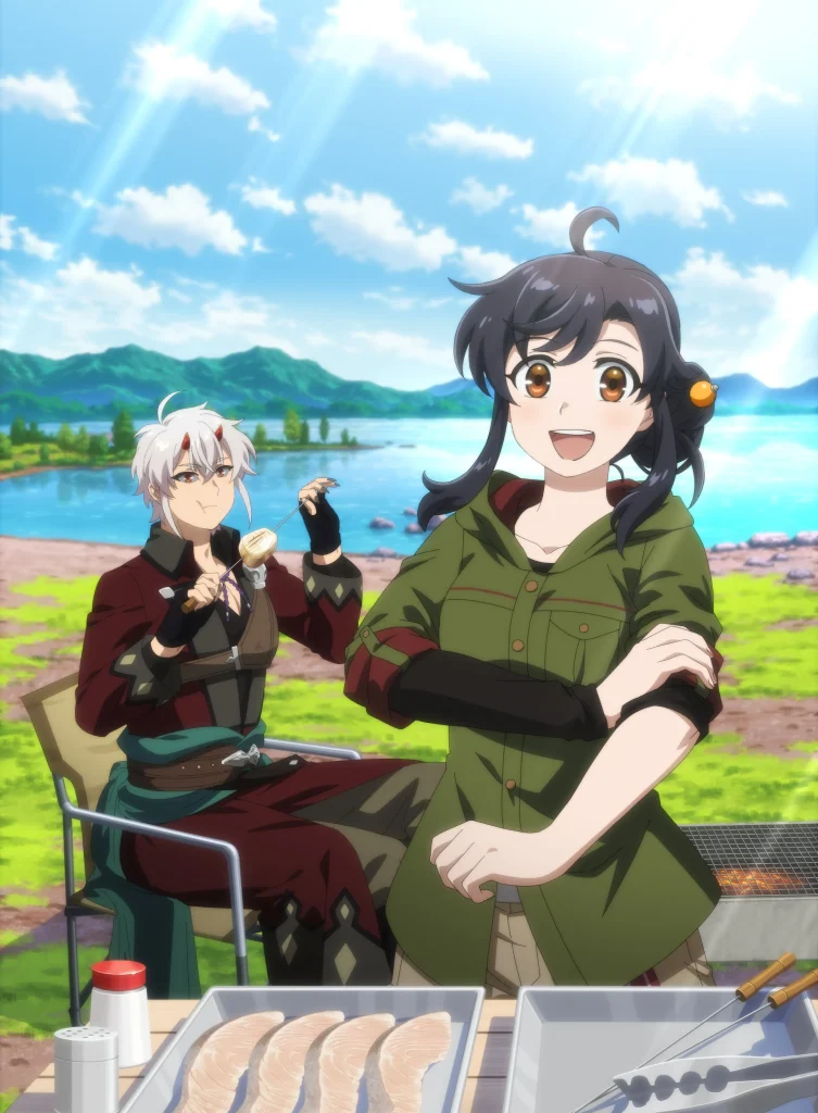 forsaken saintress foodie anime key art 1
