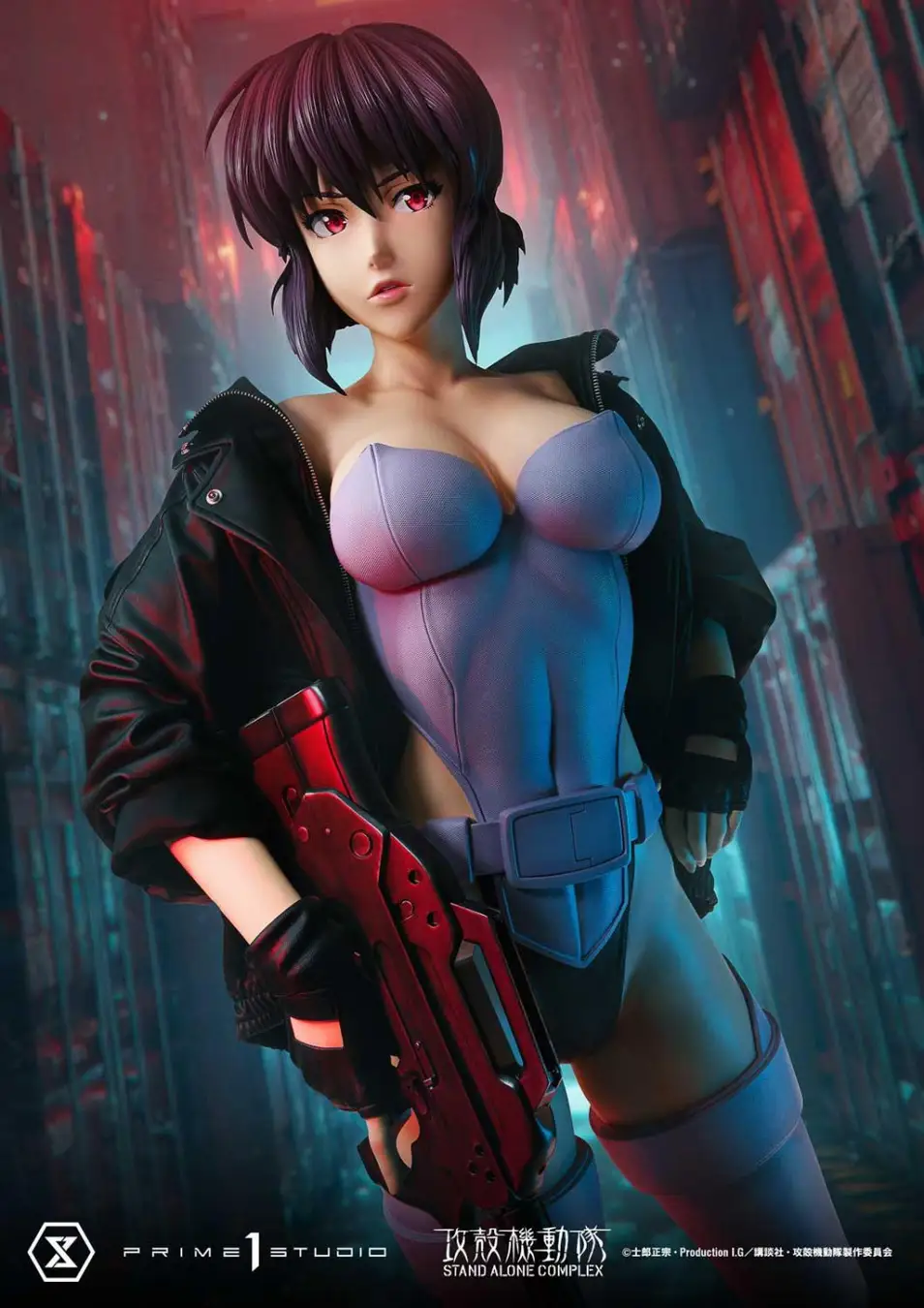 ghost in the shell prime1 lifesize statue 3