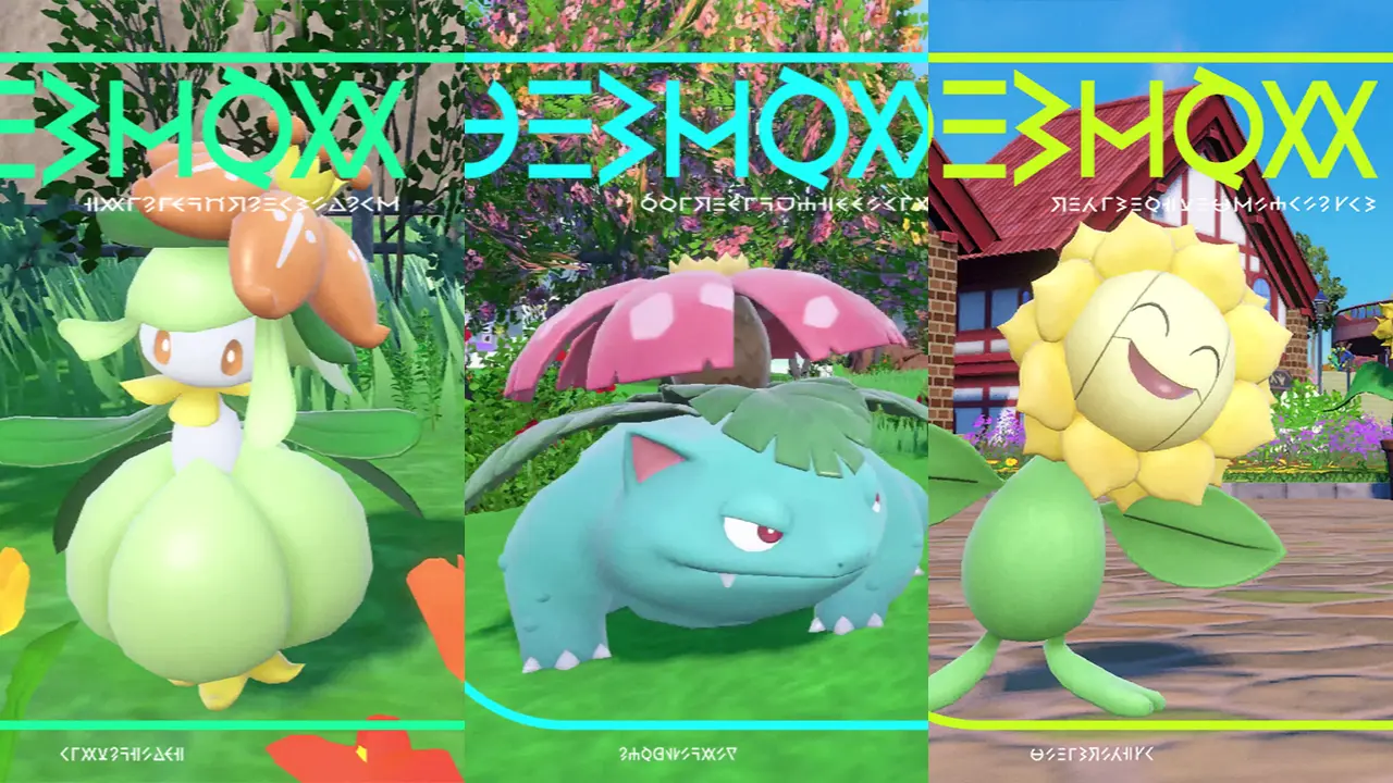 grass flower pokemon