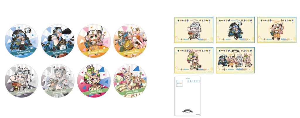 hololive x monster hunter collab cafe 5