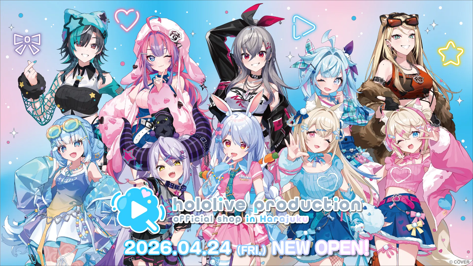 hololive officialshop harajuku 1