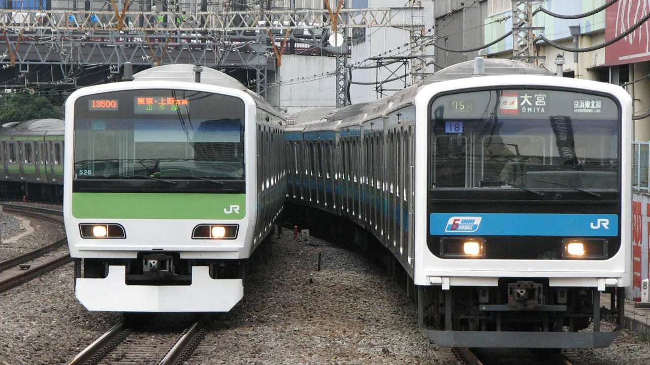 keihintohoku and yamanote 169