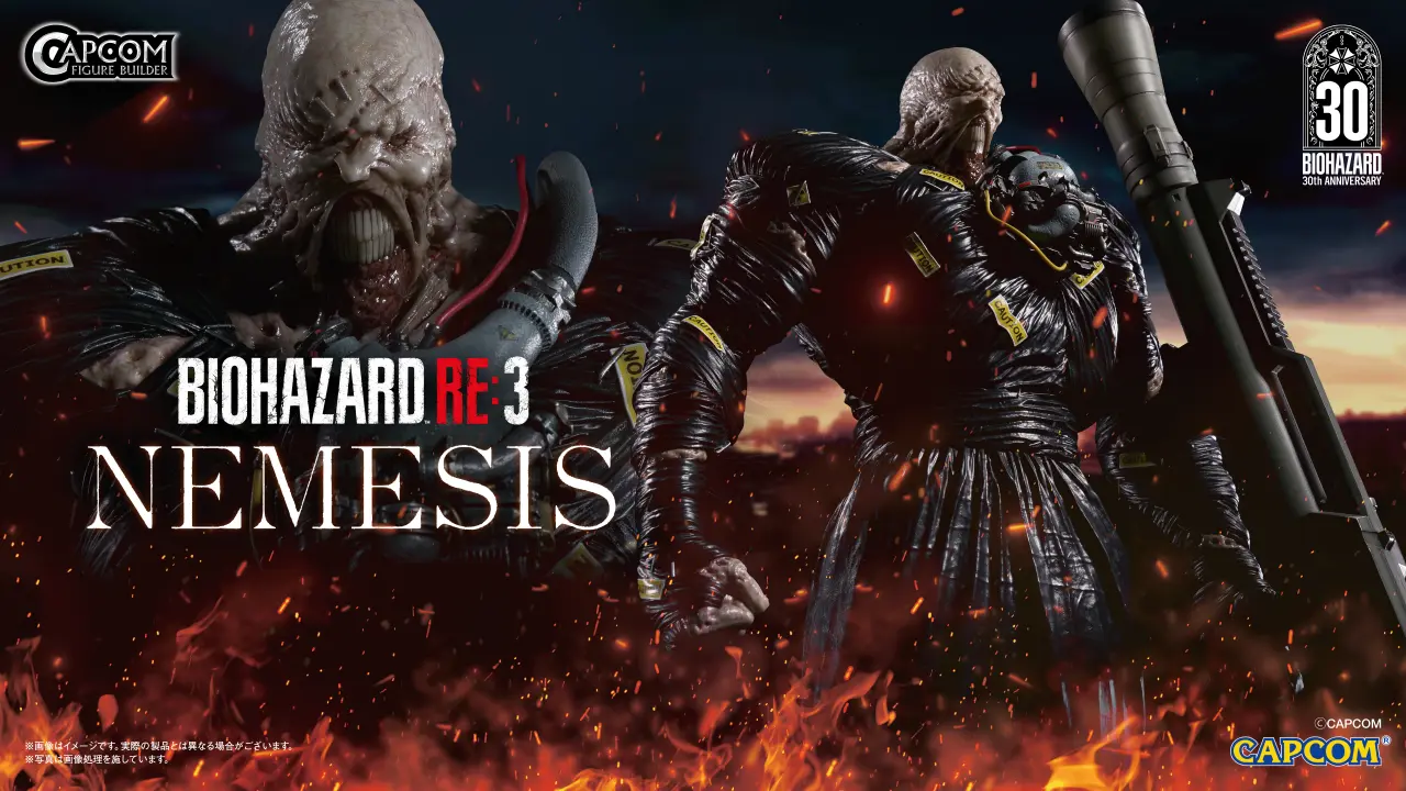 nemesis resident evil 3 Capcom Figure Builder