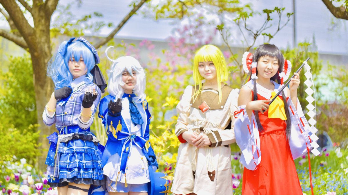 Cosplay Gataket at Mitsuke English Garden 2026