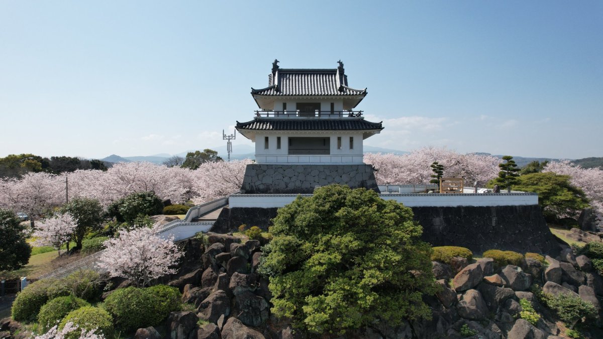 Takezaki Castle Ruins Sakura Festival 2026