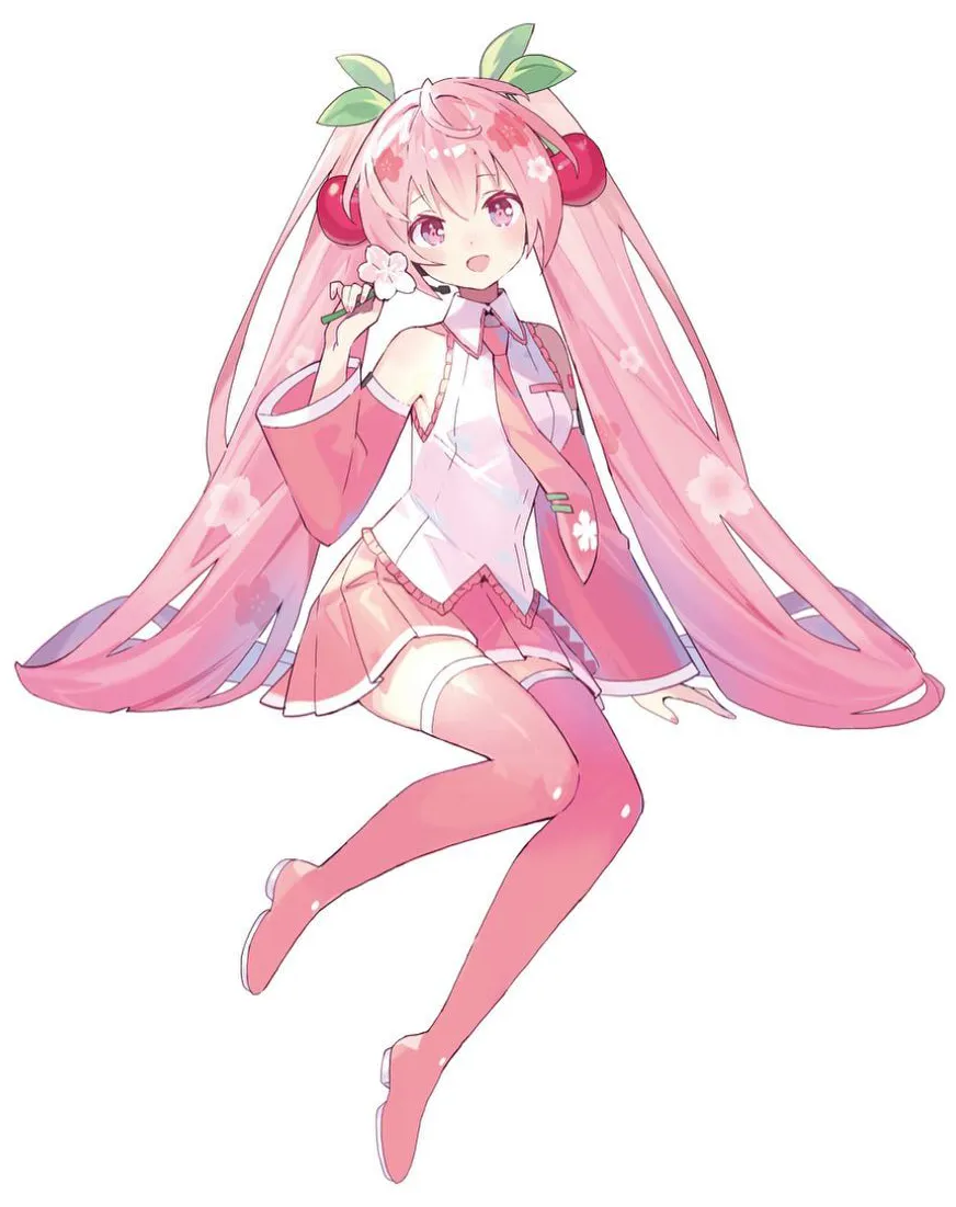 sakura miku character art