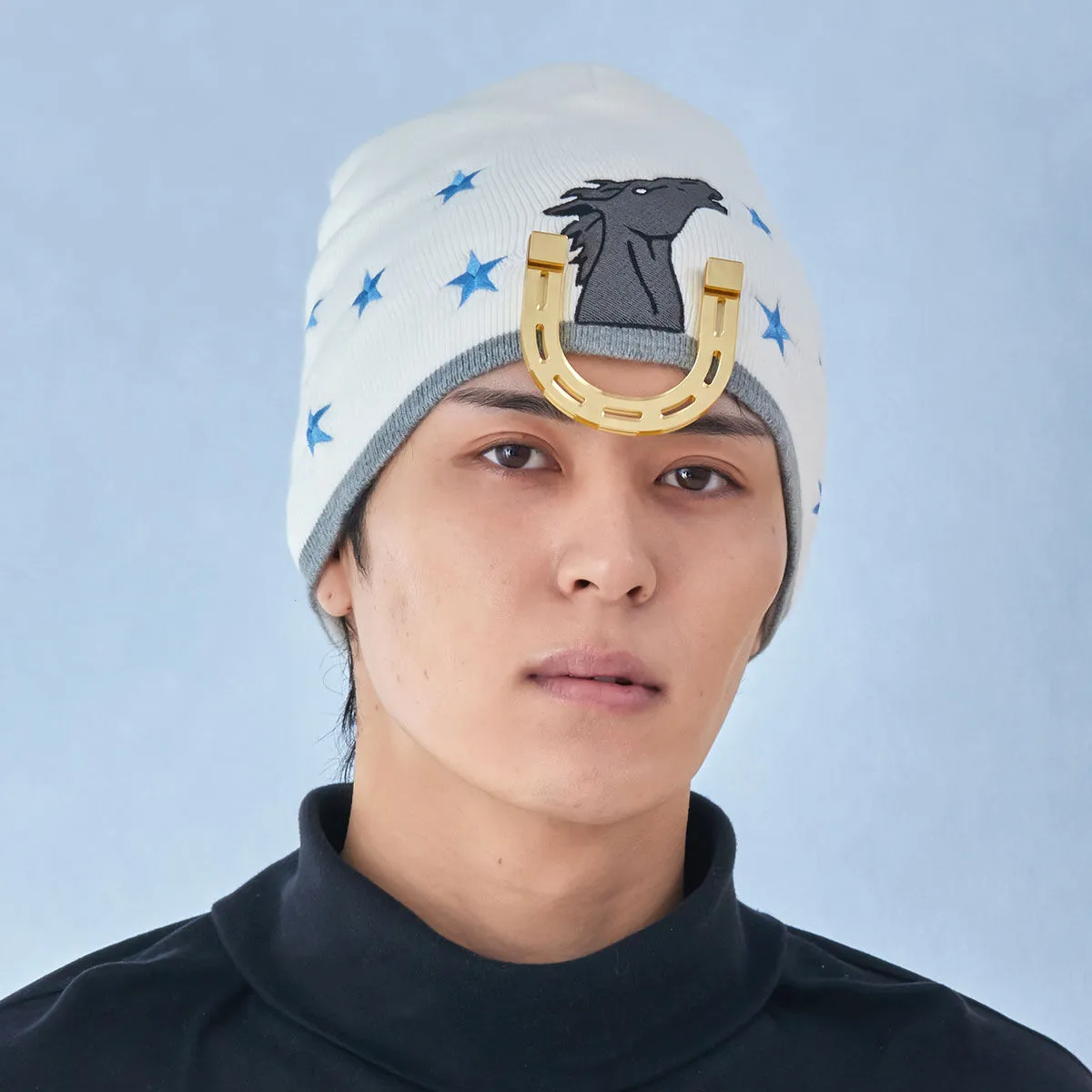 steel ball run jojo johnny replica beanie 3