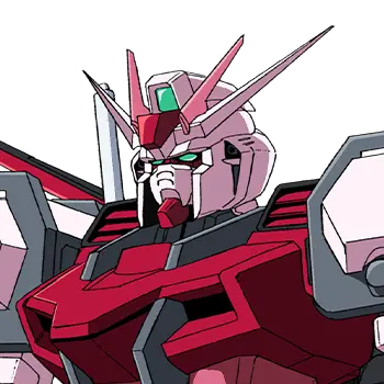 strike rouge gundam head art