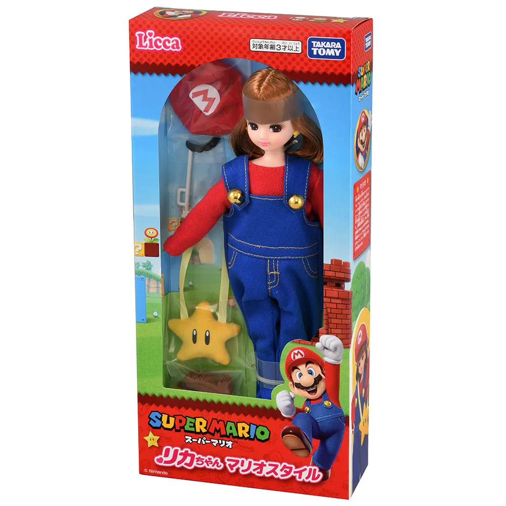 super mario licca chan doll 1