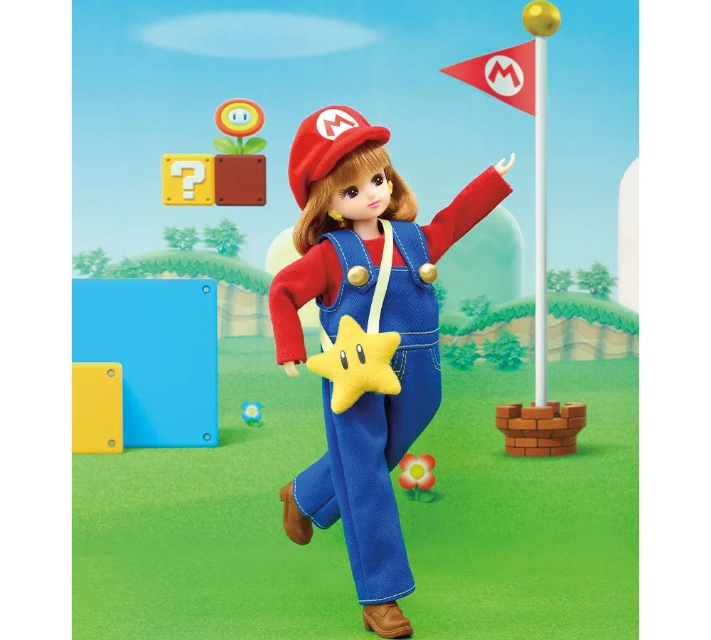 super mario licca chan doll 4