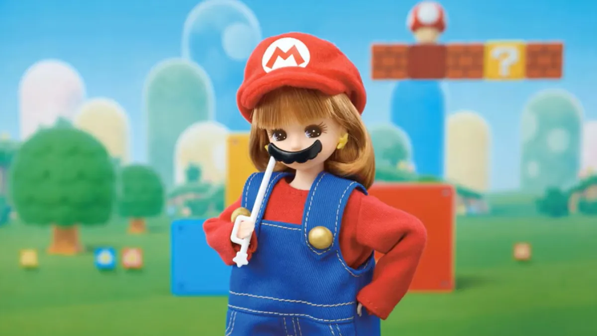 super mario licca chan doll 5